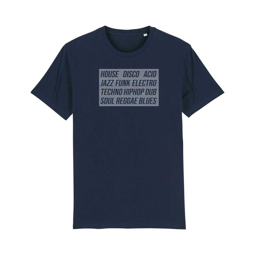 Music Lovers Unisex Tshirt Navy