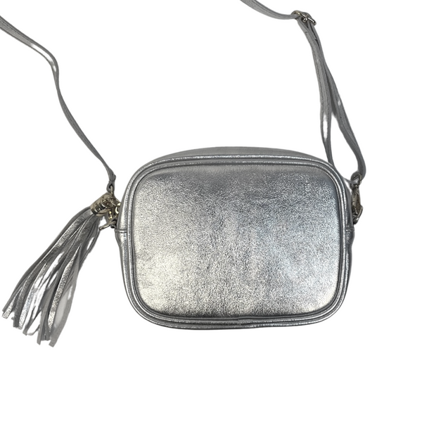 Clarks silver hot sale bag